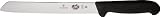 Victorinox Carbon Steel 8 Inch Bread Knife with Black Fibrox Handle