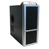 Produkt-Bild: Compucase 6XG3 Schwarz/Silber PC Geh&auml;use MidiTower 5 x 5.25 Schwarz/Silber
