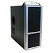 Produkt-Bild: Compucase 6XG3 Schwarz/Silber PC Geh&auml;use MidiTower 5 x 5.25 Schwarz/Silber