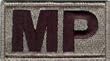MP ACU Patch with Velcro (R) or equivalent hook fastener