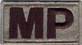 MP ACU Patch with Velcro (R) or equivalent hook fastener