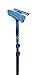 EVERSPROUT 7-to-20 Foot Swivel Squeegee and Microfiber Window Scrubber (25+ Foot Reach) | 2-in-1 Window & Glass Cleaning Combo with Light-Weight, Aluminum Extension Pole | Includes 10-inch Blade