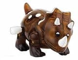 Brown Triceratops Windup _ California Creations