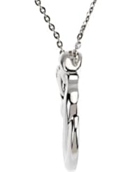 Genuine IceCarats Designer Jewelry Gift Sterling Silver 1 Chld Fmly Embrace Nck W/Pkg. 1 Child Family Embrace Necklace 1 Chld Fmly Embrace Nck W/Pkg In Sterling Silver