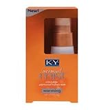 K-Y Sensual Mist Mistable Personal Lubricant, Warming - 1 Oz