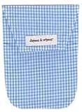 Diapees and Wipees Accessory Bag - Blue Gingham