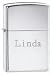 Genuine Zippo windproof lighter packaged in a black plastic gift box with the famous Zippo lifetime guarantee.