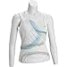 Reebok Tennis Entwine Tank (COLOR: White/Purple, SIZE:Large)