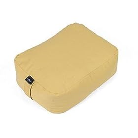 Hugger Mugger Zen Pillow, Yoga Pillows, Meditation & Relaxation, Props & Gear CURRY