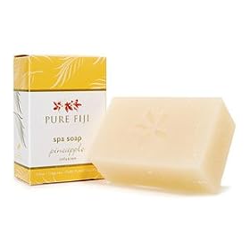 Pure Fiji Spa Coconut Soap - 3.5 oz. - Pineapple