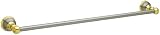 Baldwin 3541.153.24 Laguna 24-Inch Towel Bar, Satin Nickel with Polished Brass