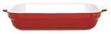 Emile Henry 13-by-10-Inch Lasagna Baker, Cerise Red