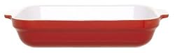 Emile Henry 13-by-10-Inch Lasagna Baker, Cerise Red