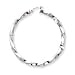 Jewelry : 14k White Gold Polished 4mm Twisted Hoop Earrings