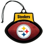 Official NFL Licensed Team Logo Air Freshener Vanilla Scent - Pittsburgh Steelers