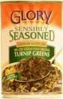 Glory Sensibly Seasoned Turnip Greens 14.5 OZ (Pack of 24)
