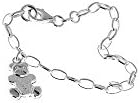 Sterling Silver 925 Kids / Baby Girl Teddy Bear Charm Bracelet 6" - The Royal Gift