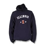 Illinois Fighting Illini Columbia Hooded Sweatshirts - Founder's