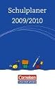 Schulplaner 2009/2010: Mit zwei Lesebändchen und separatem Adress- und Telefonregister