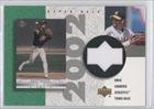 2002 UD Authentics Reverse Negative Jerseys #REC - Eric Chavez