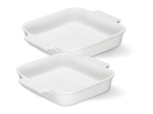 Le Creuset Square Dish Bonus Bonus, White
