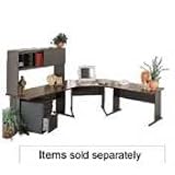 HON66597G2S Stationmaster Desk, 72x24x29-1/2, Charcoal
