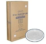 Dart Cup Plastic Lids, For 32-Oz. Hot/Cold Foam Cups, Straw Slotted Lid, We, 500/Carton
