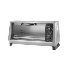 B&D TRO964 STEEL TOASTER OVEN 4SLICE APPLIANCES KITCHEN