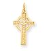 14k Celtic Cross Pendant
