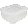 1.6 Quart IRIS® Clear Stackable Storage Box 6.375" W x 7.750