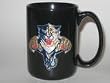 FLORIDA PANTHERS 15 oz. Ceramic COFFEE MUG with Pewter Team Logo