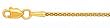 14k Gold Diamond-Cut Popcorn Chain-1.5mm 16", 18", 20" or 24"