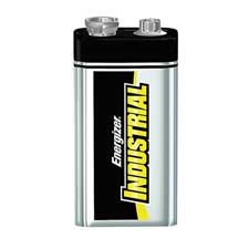 Energizer Products - Alkaline Industrial Battery, 9 Volt, 12/BX - Sold as 1 BX - Energizer Industrial Alkaline 9 Volt Batteries offer an economical, high rate source of portable power for todays devices that require heavy current or continuous use. 