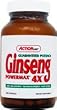 Ginseng PowerMax 4X (Four Ginsengs) By Action Labs - 100 Capsules