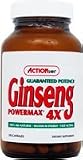 Ginseng PowerMax 4X (Four Ginsengs) By Action Labs - 100 Capsules