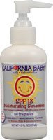 California Baby SPF18, Fragrance-Free, 4.5-Ounces