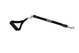 EZ Steps Big Dog Control Shock Absorbing Leash for Dog up to 275 lbs. - Black