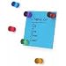 Kitchen & Housewares : Colored Acrylic Magnets - set of 6 (Multi) (set of 6)