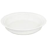 French White 9" Pie Plate