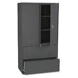 HON 800 Series 36 Wide Lateral File w/ Storage Cabinet, 19-1/4d x 67h, CCL