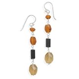 Black Onyx and Multistone Earrings
