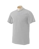 Custom embroidered mean face tennis ball design on t-shirt, youth M 10-12, sport grey