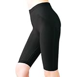 『お肌しっとりひざ上丈サポートパンツ』パンツスタイルが決まる!?キュッとヒップアップ!!太ももにすき間！ゲルマニウム＋アミノ酸加工。