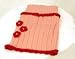 Romantic Strawberries and Cream Dog Sweater (Large)