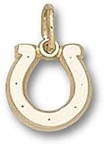 Indianapolis Colts "Horseshoe" 3/8" Charm - 14KT Gold Jewelry