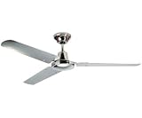 MICROMARK 48" CHROME EFFECT CEILING FAN