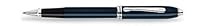 Hot Sale Cross Townsend, Quartz Blue Lacquer, Selectip Rolling Ball Pen, with Rhodium Plated Appointments (695-1)