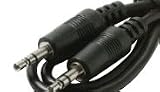 50 ft 3.5mm Male to 3.5 mm Stereo Audio Cable - Black