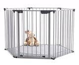 BabyDan - BabyDen - Play Pen and Gate Silver