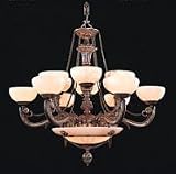 969-WH Chandelier by Crystorama